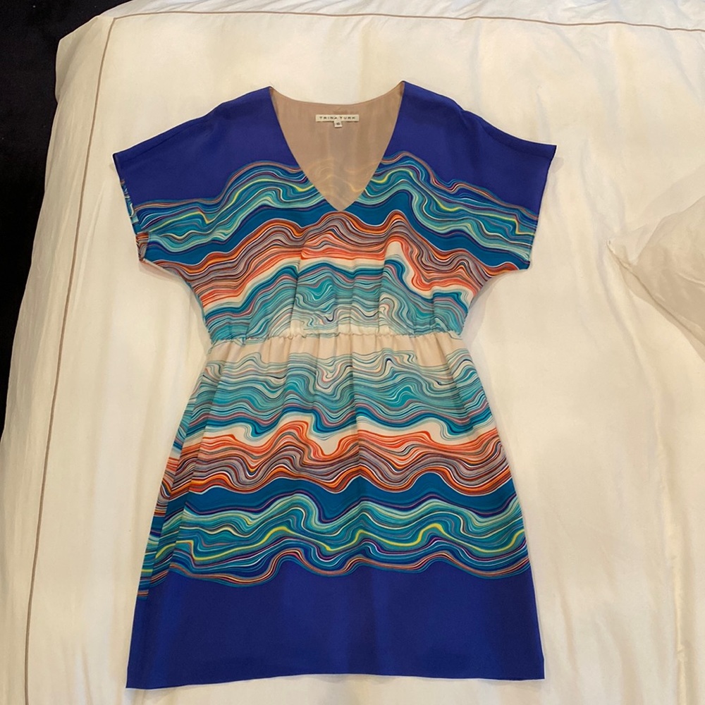 Trina Turk Silk Dress. Size 10
